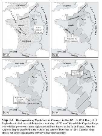 The Expansion of Royal Power in France, c. 1150-1300