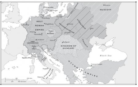 Central and Eastern Europe, c. 1490