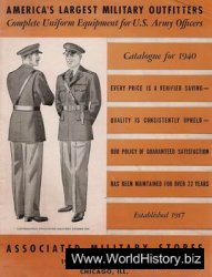 Complete Uniform Equipment for U.S. Army Officers