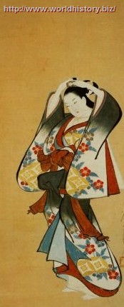 Japanese Woman Paintings 1101-1804 г.г.