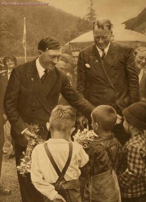 Hitler and children