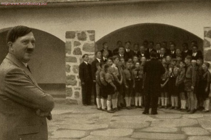 Hitler and children
