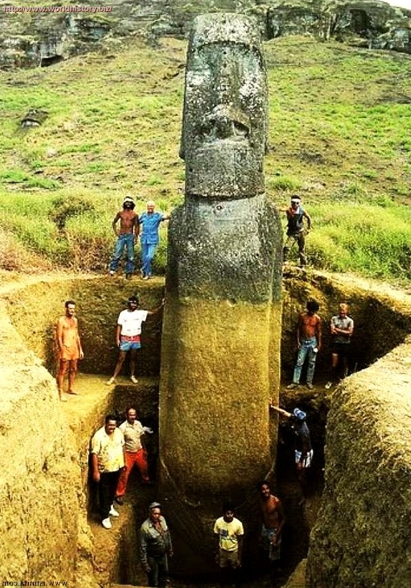 The Easter Island "Heads" Have Bodies