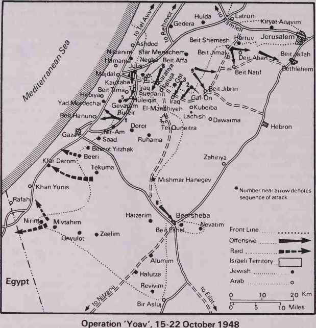 The southern front: the Faluja pocket