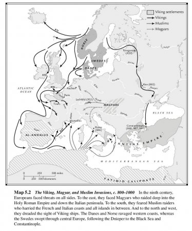 The Viking, Magyar, and Muslim Invasions, c. 800-1000