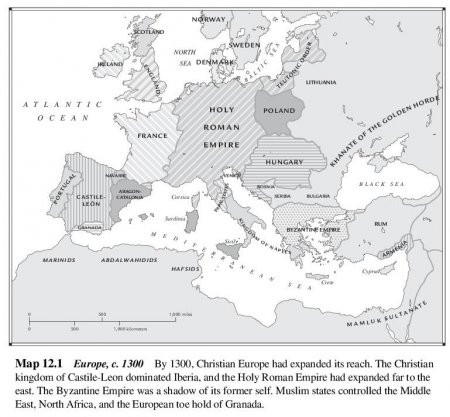 Europe, c. 1300