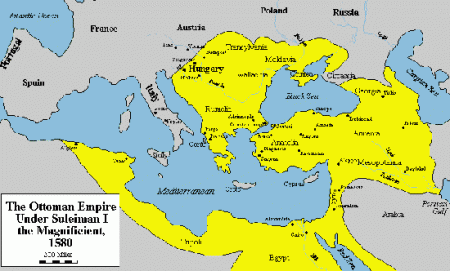 The Ottoman Empire (1580)