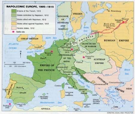 Napoleonic Europe, 1895-1815