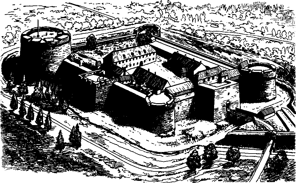 Opposite: View of a siege in the 16th century 188