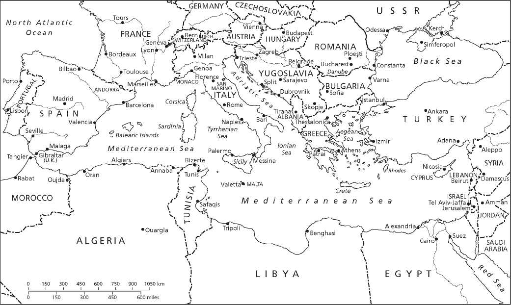 The Cold War and the transformation of the Mediterranean, 1960-1975